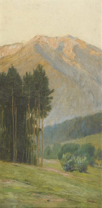 Matin sous Pecon - Anton Gvajc